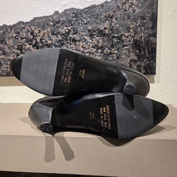 Black Lace-Up Ankle Boots - Picture 8 of 11